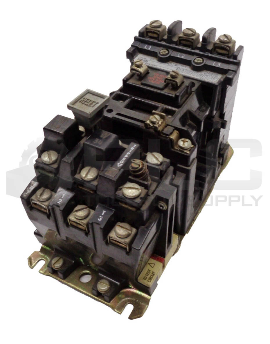 ALLEN BRADLEY 509-AOD /B STARTER 509-A0D CB236 42185-800-01 W/HEATER ELEMENTS