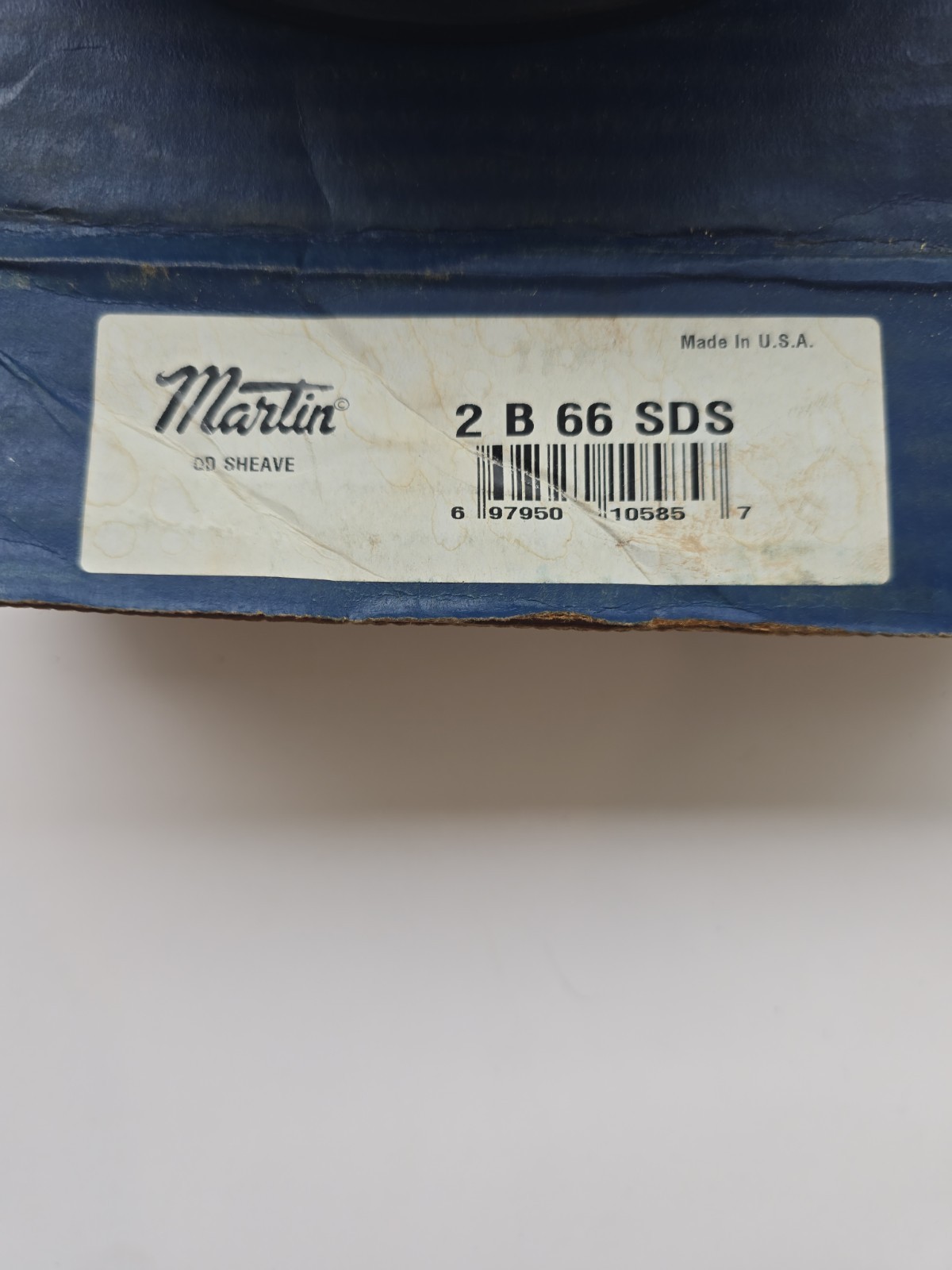 Martin 2 B 66-SDS Sheave 2B66SDS
