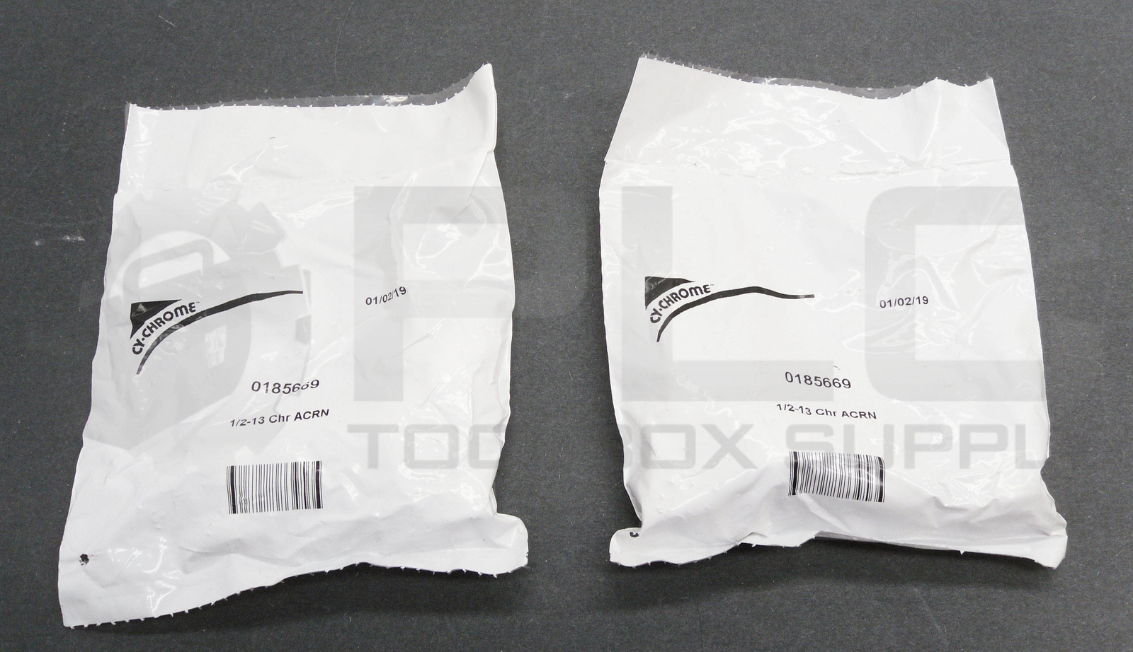 LOT OF 2 SEALED NEW BAG OF 5 CY-CHROME 0185669 ACORN NUTS 1/2″-13 TOTAL 10