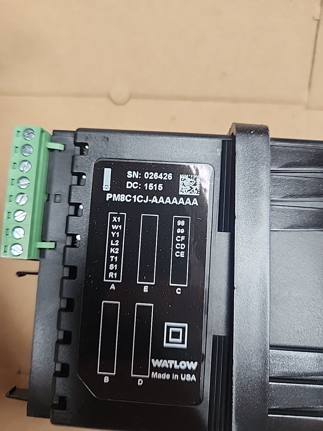 WATLOW 100-240V MULTI-FUNCTION CONTROLLER PM8C1CJ-AAAAAAA