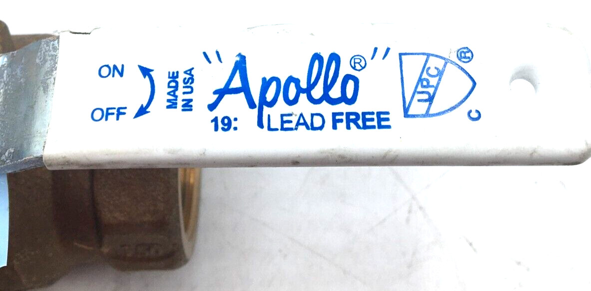 Apollo 1-1/2″ Ball Valve Full Port FNPT Lead Free 60 PSI Bronze 77CLF-107-01A