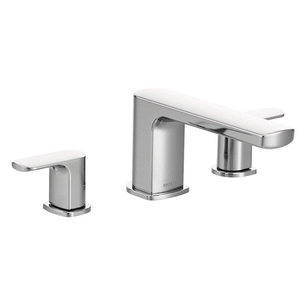 RIZON T935 Tub Faucet,Moen,Metal 494L96