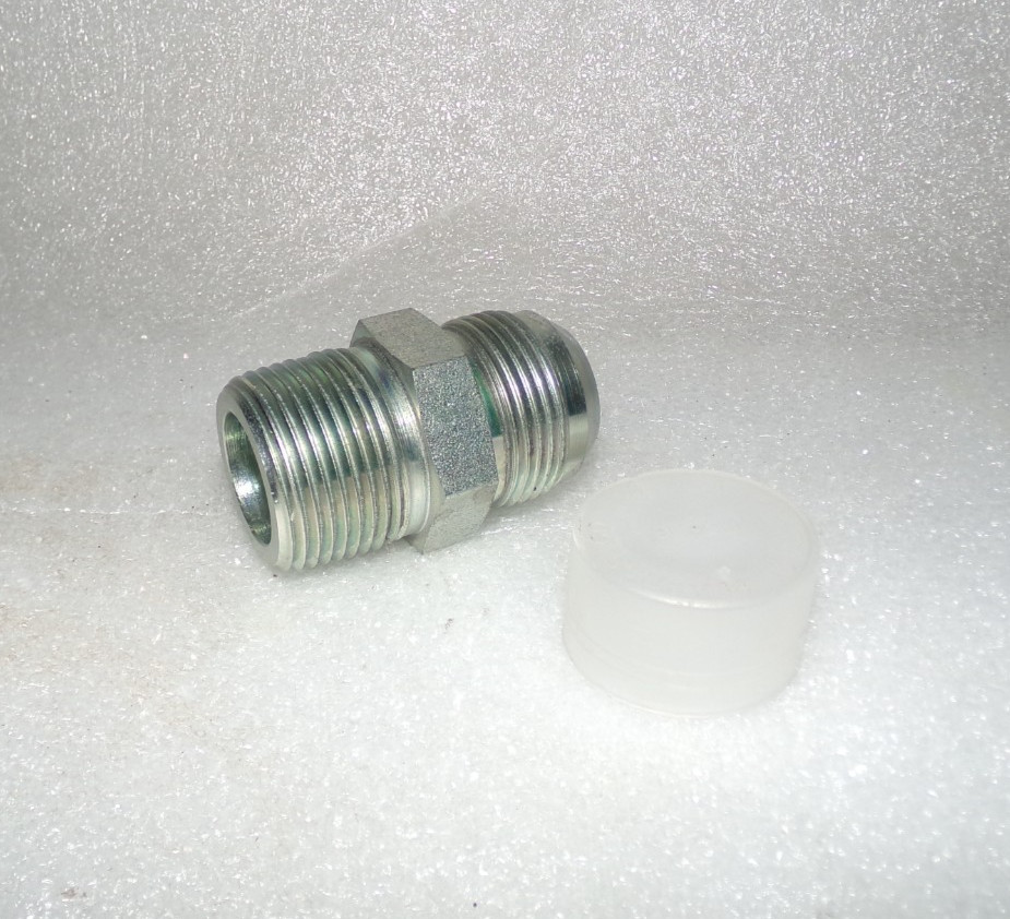 JIC Stainless Steel Pipe Fitting 1″ Male NPT Straight Flare Adapter NEW