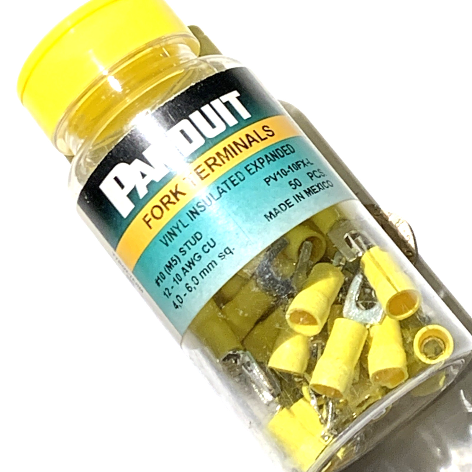 Panduit PV10-10FX-L Fork Terminal PV1010FXL (37 Out Of a Pack of 50) 75 Cents Ea