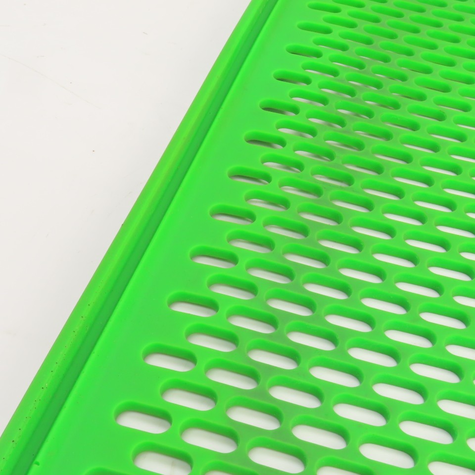 Aggregates 100459 72-3/4″ L x 12-3/4″ W Rubber Screen Panels W/12mm x 24mm Holes