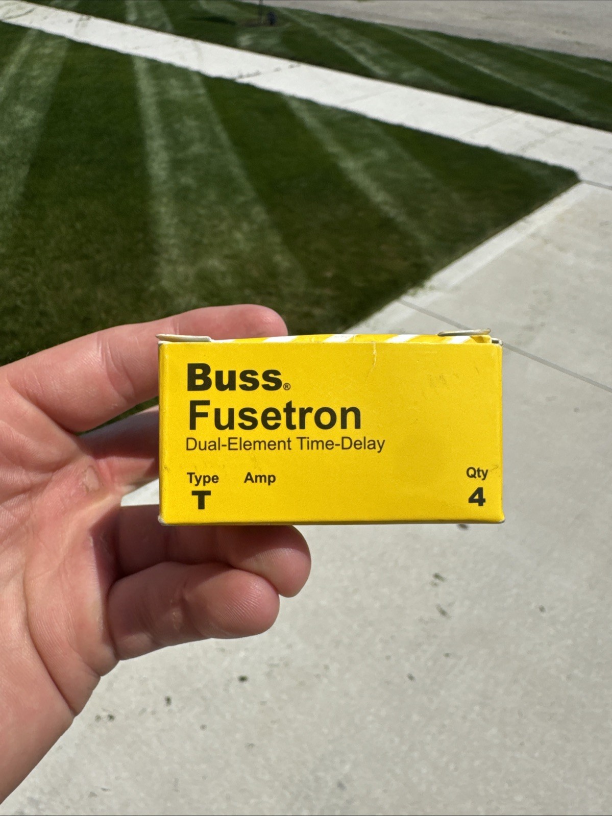 Buss T-1 Bussmann Fuse Cross Ref 1CZ46 (Pack of 4)