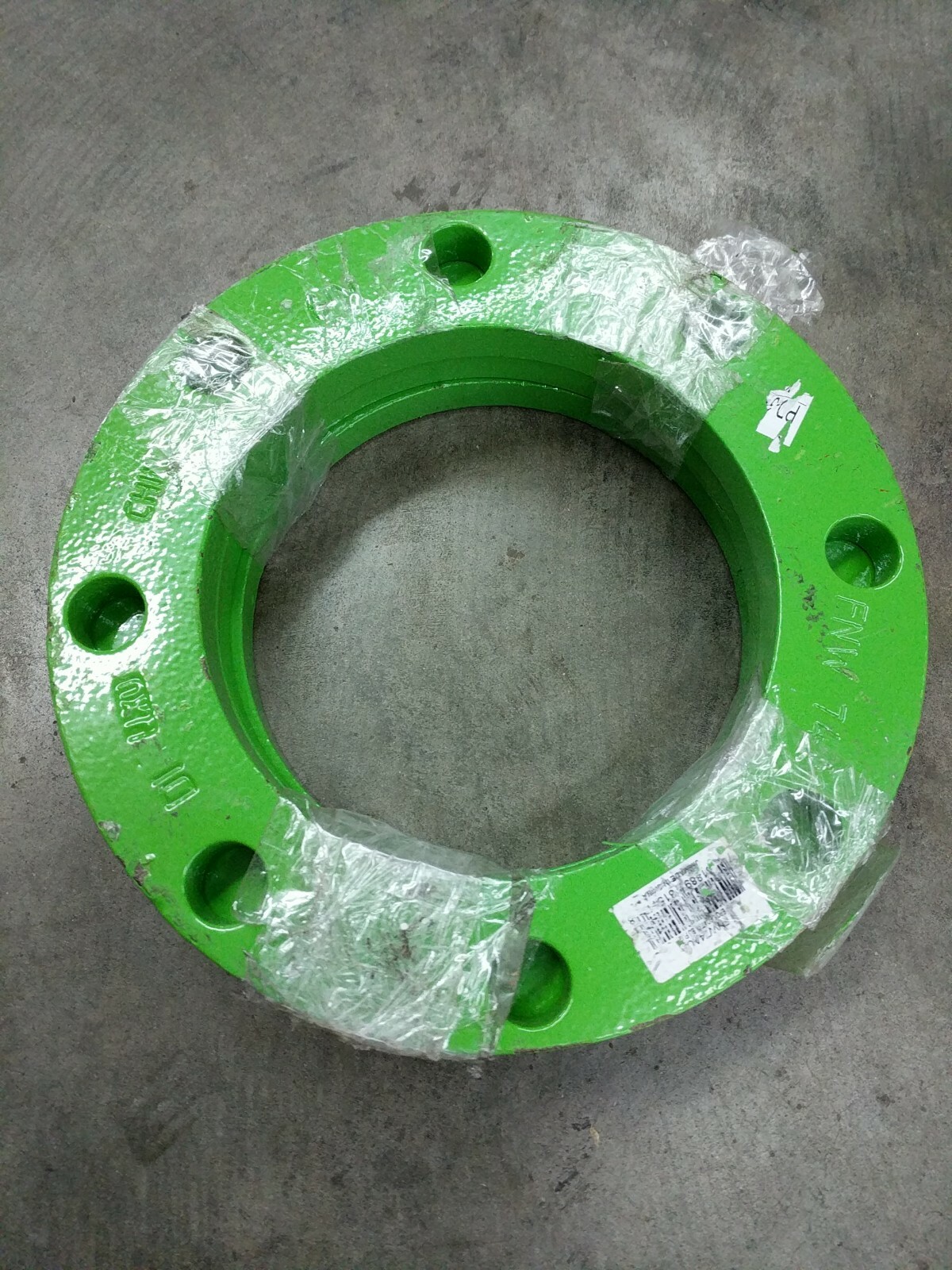 Aquatherm 6″ FNW-74AU Epoxy Coat Flange Green (Set of 3)