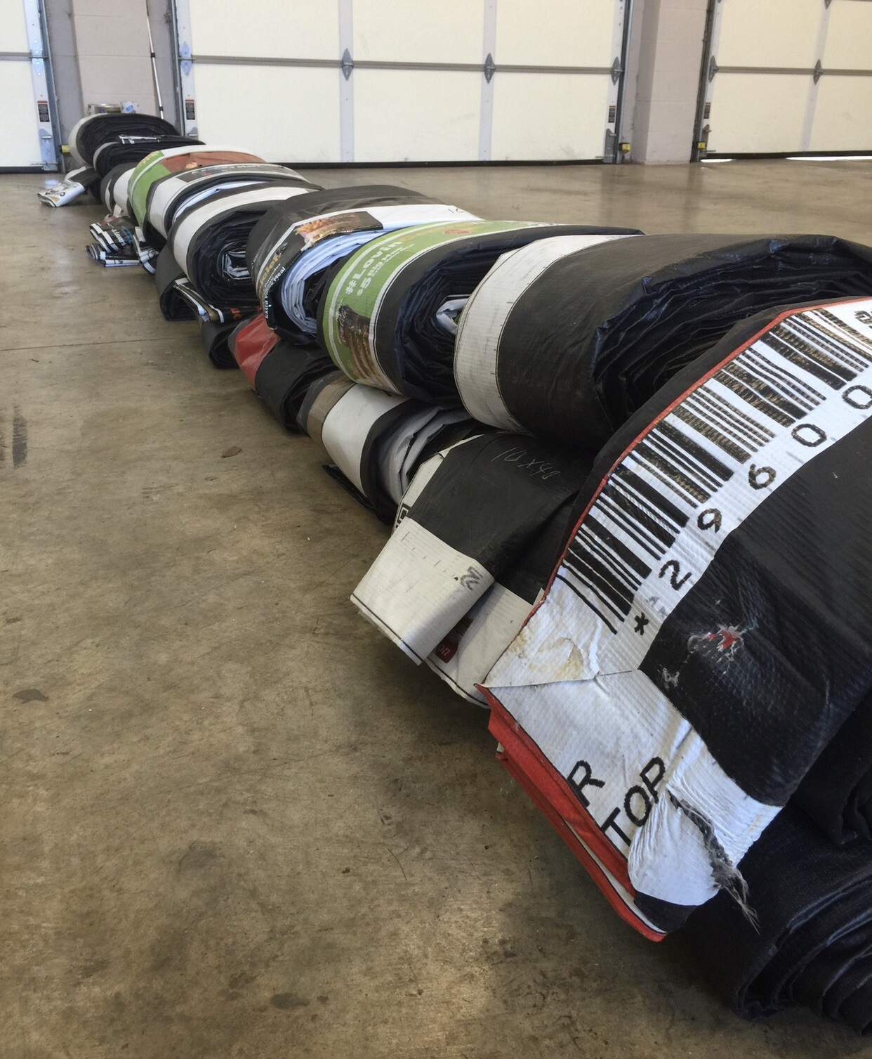 Used Heavy Duty Billboard Tarps, 10’x20’. ***Fast Free Ship***