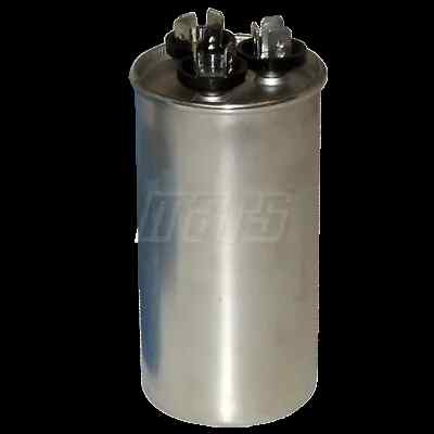 MARS 12294 Capacitor, 60/5 mfd 440V Round Run Dual Section Blue Box