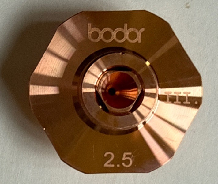 Bodor Laser 2.5 Caliber Double Decks Nozzle