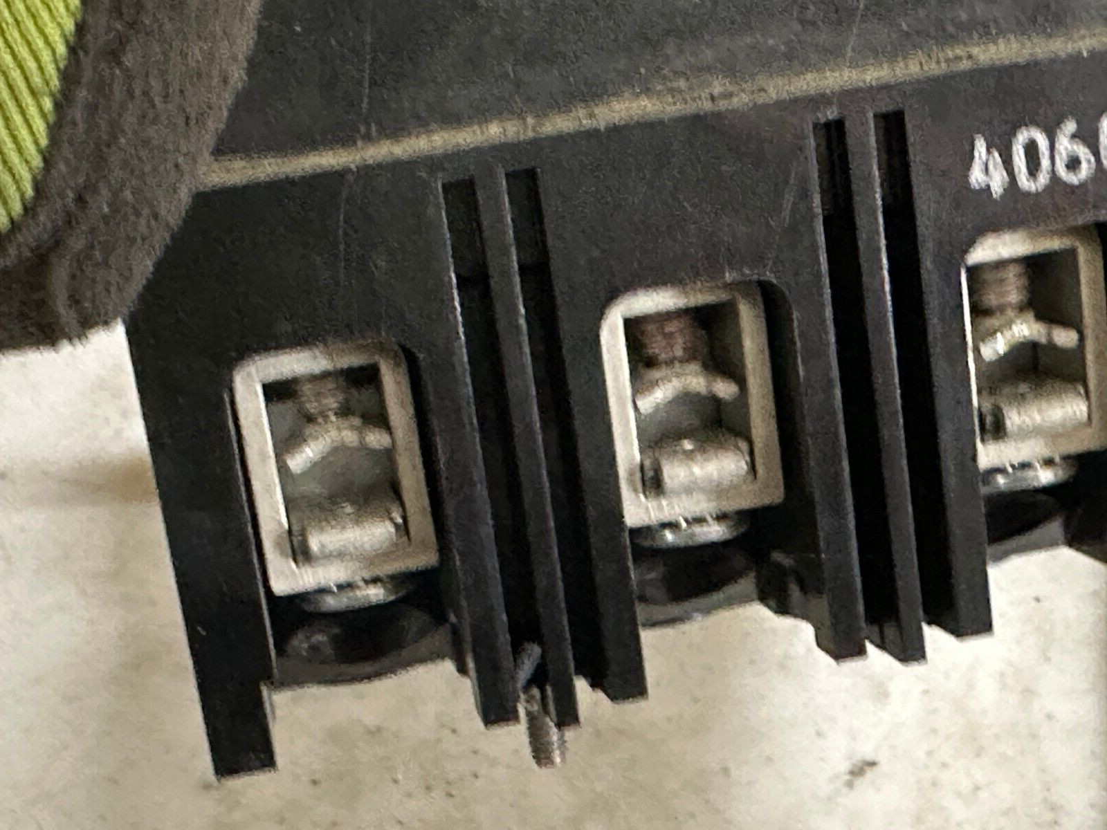 General Electric Molded Case Circuit Breaker 60A 480VAC 3-Pole P/N TED134060