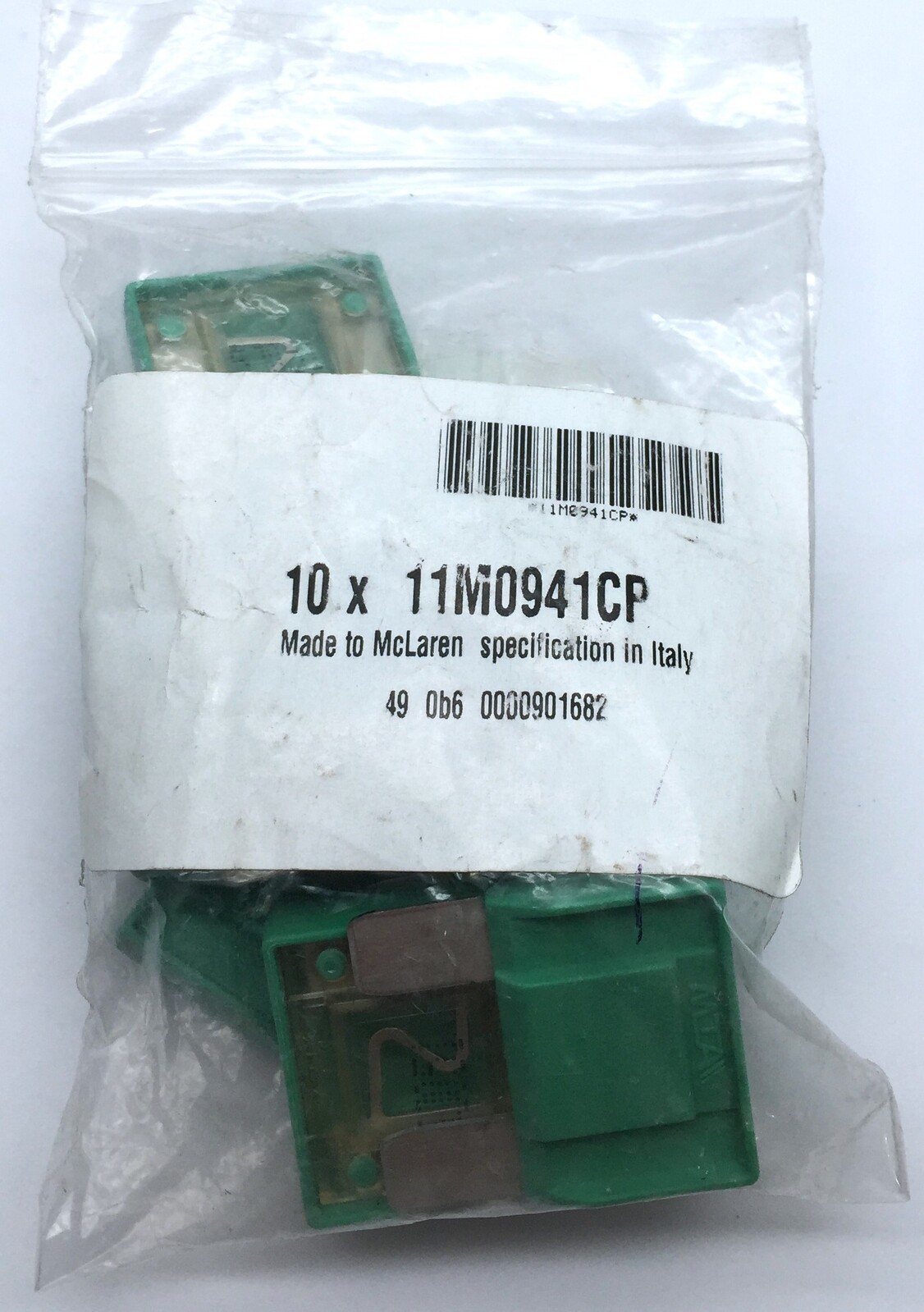 McLaren 1211M0941CP Maxi Fuse Green 30A x10 pcs