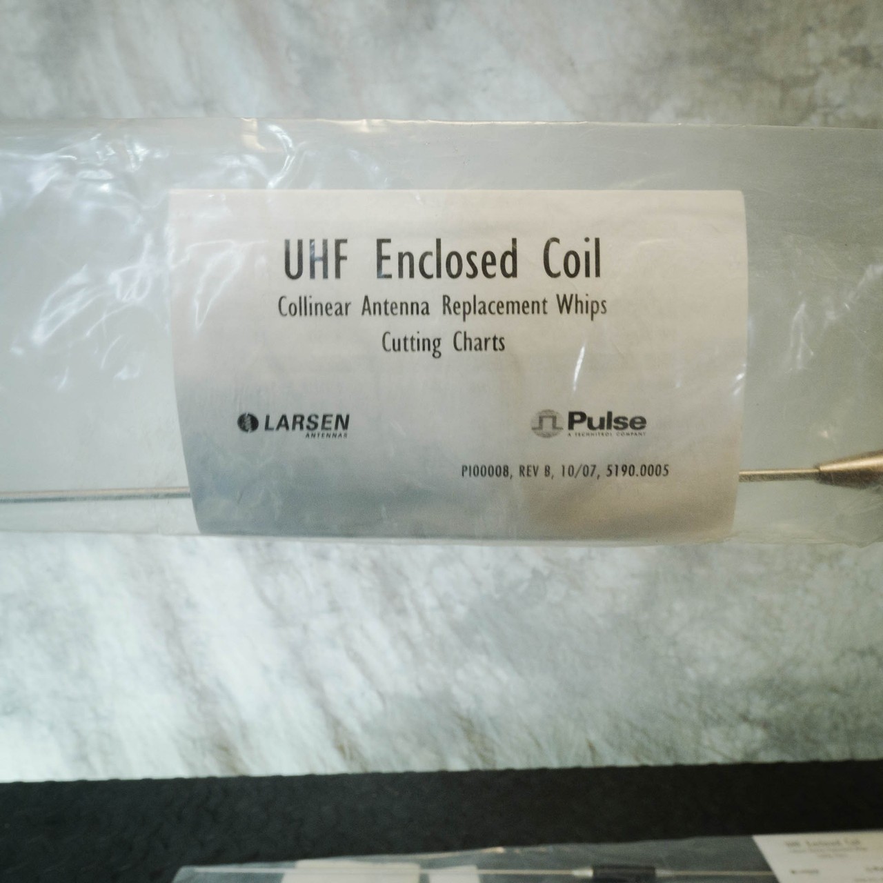 Lot of 10, Larsen W152 Replacement Antenna Whip 406-420 MHz NOS