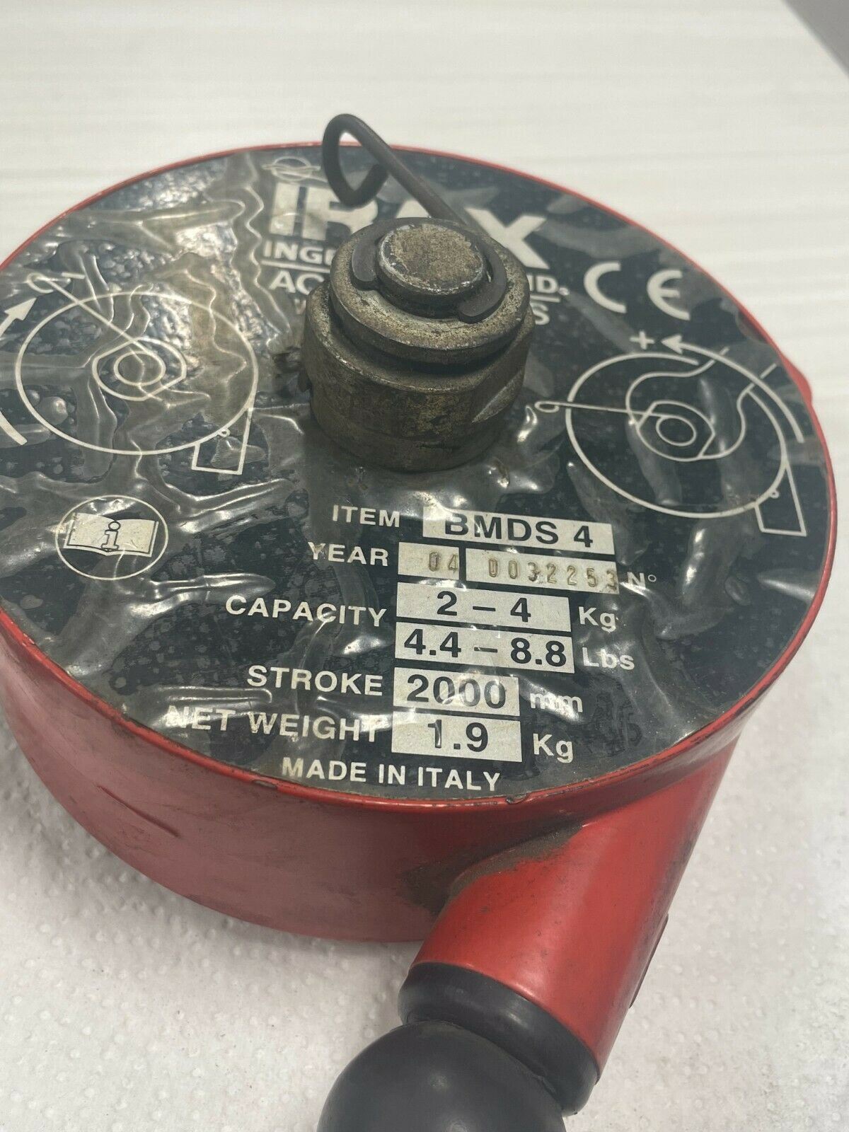 IRAX Ingersoll-Rand BMDS 4 Cable Balancer, 4.4-8.8 LBS
