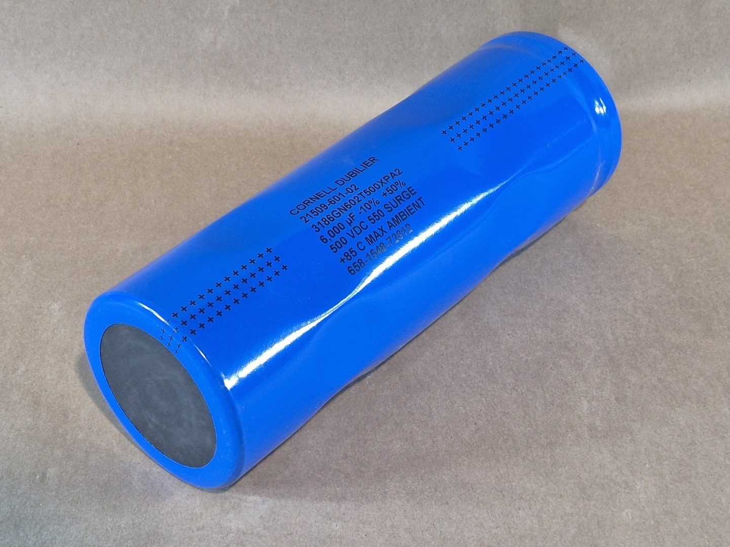 SURPLUS NEW CORNELL-DUBILIER 21509-601-02 6000 uF Capacitor – Electrical