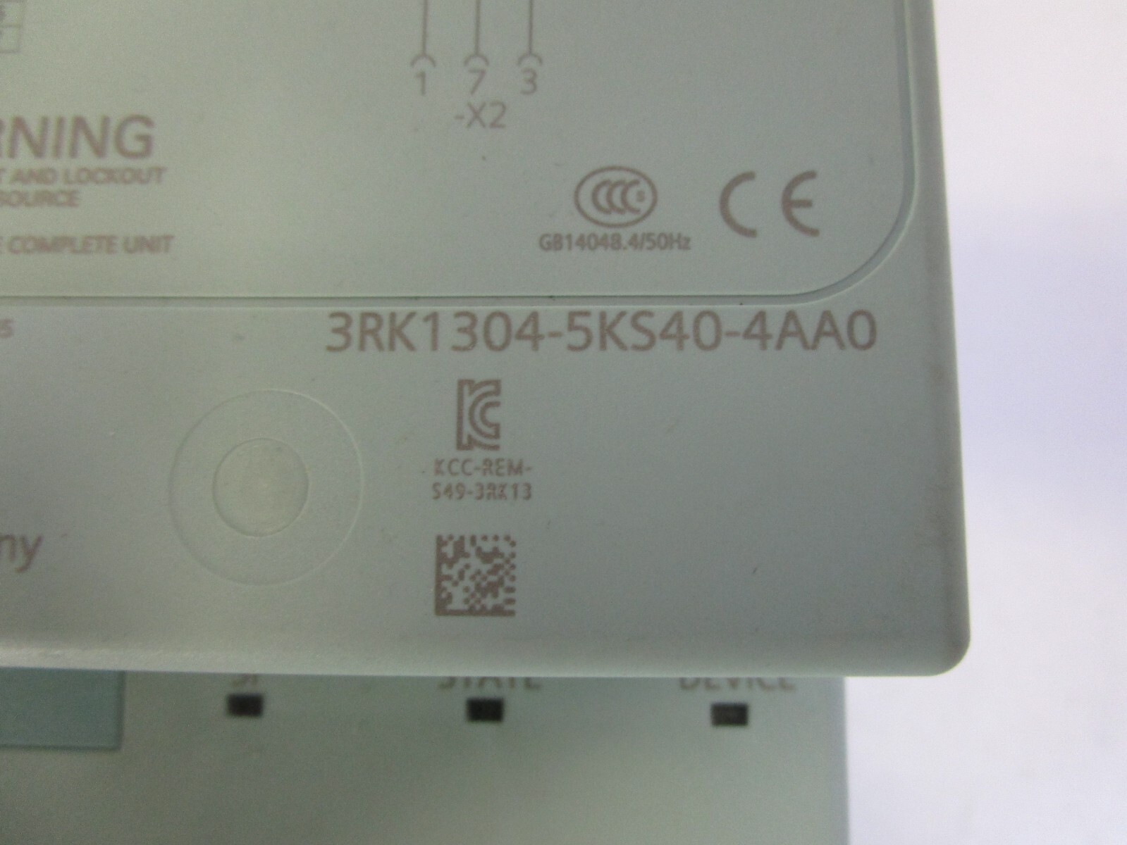 Siemens 3RK1304-5KS40-4AA0 Direct Starter FREE SHIPPING!!!!