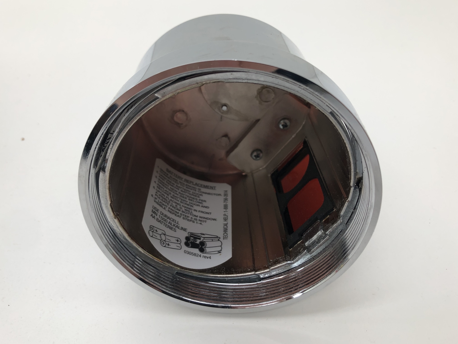 SLOAN OPTIMA EBV60A CHROME COVER KIT