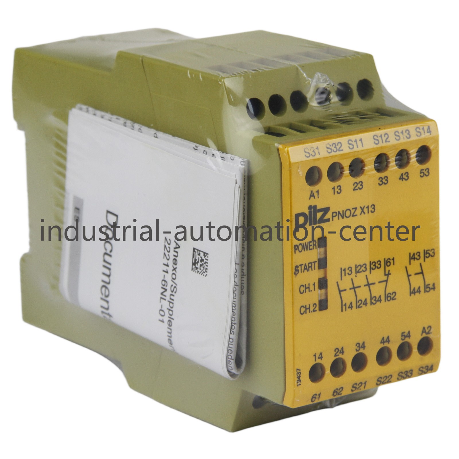 One Brand New PILZ PNOZ X13 774549 Safety Relay 24VDC