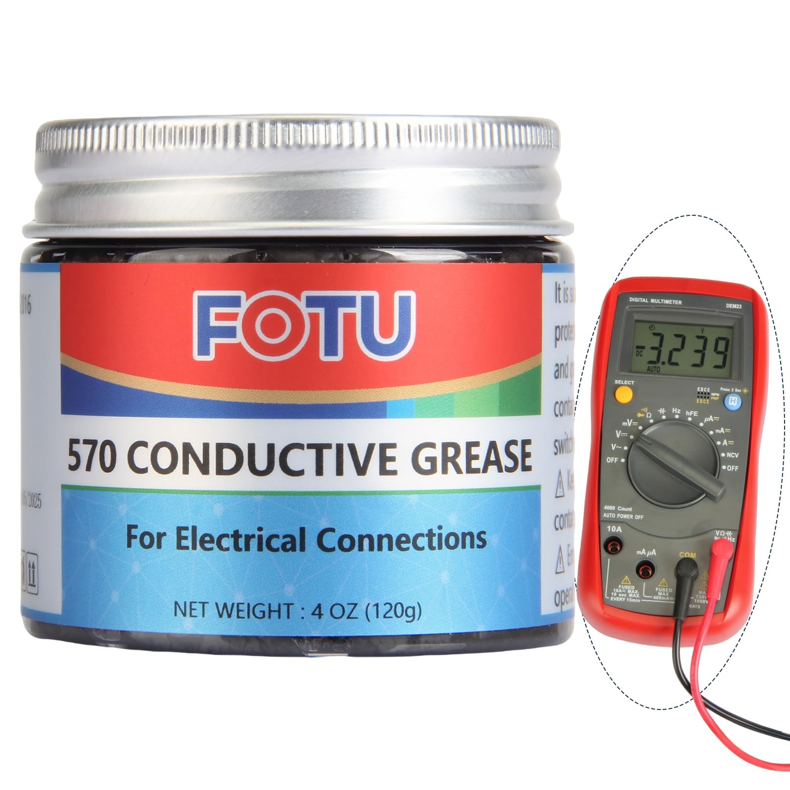 FOTU 570 Conductive Lubricating Grease – Electrical & Thermal Conductivity -…
