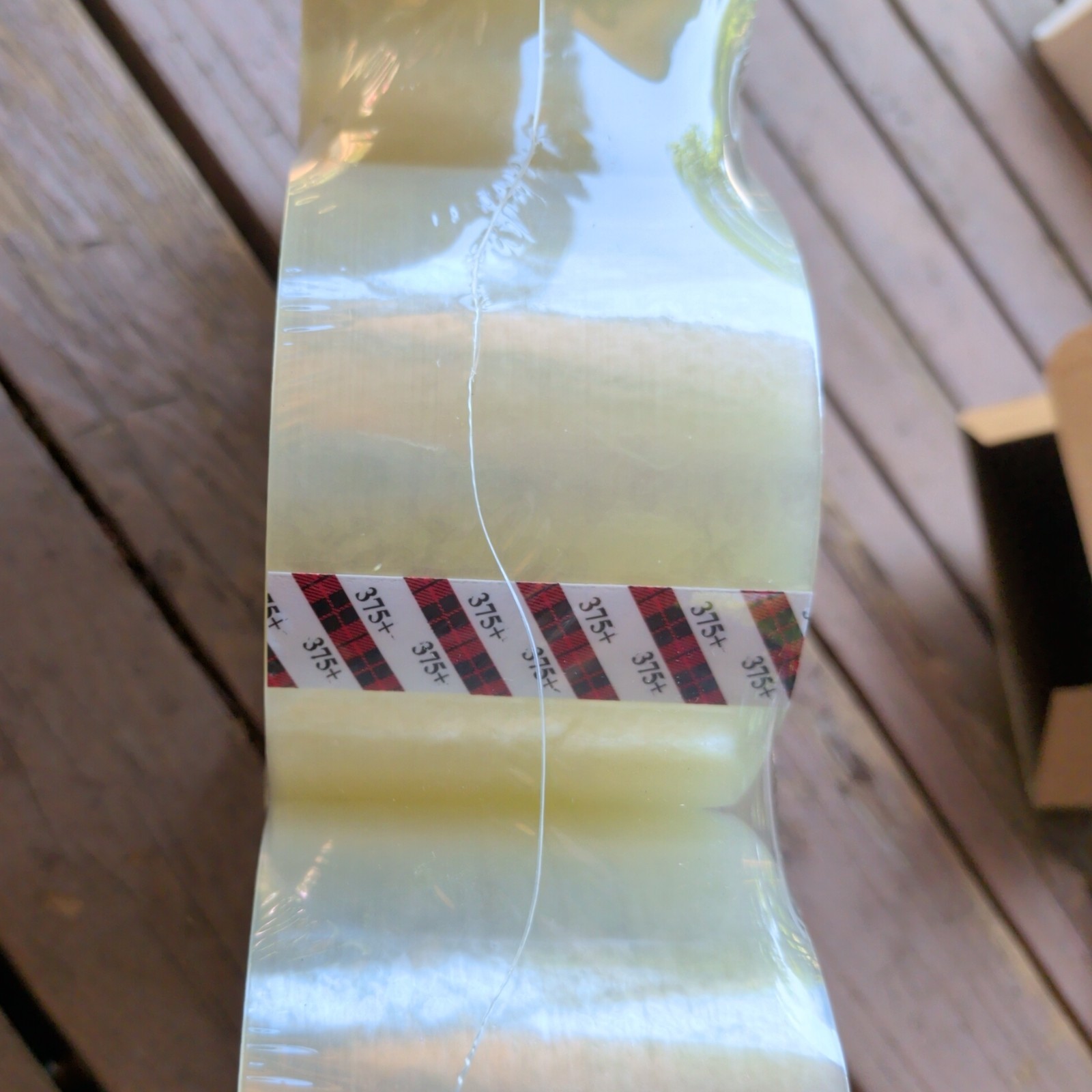 3M Scotch 375 High Performance Clear Packing Tape, 2.83″ Wide x 54.6 Yard 6 Roll