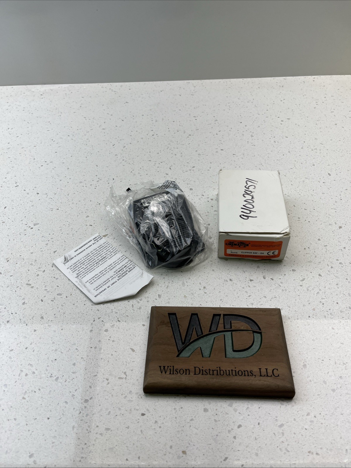 LINEMASTER CLIPPER 632-DA 125/250 VAC 20 A 1 HP General Purpose Foot Switch