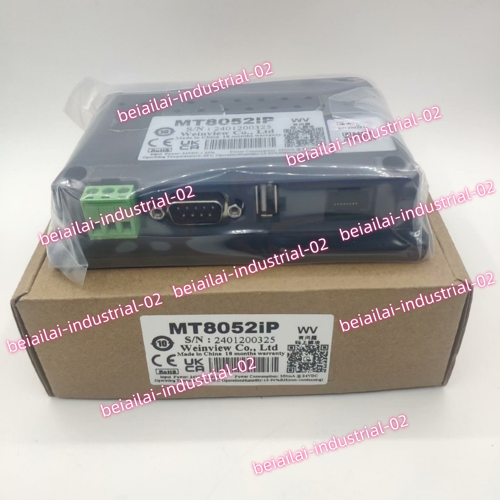 Weinview MT8052iP HMI Touch Panel#1pcs new in box