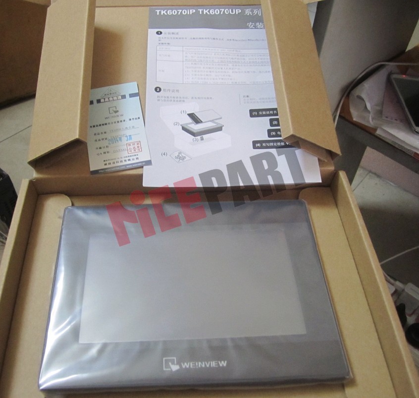 New Weintek 7″ HMI TK6071IP = TK6070IP Screen Panel Operator INTERFACE TERMINALS