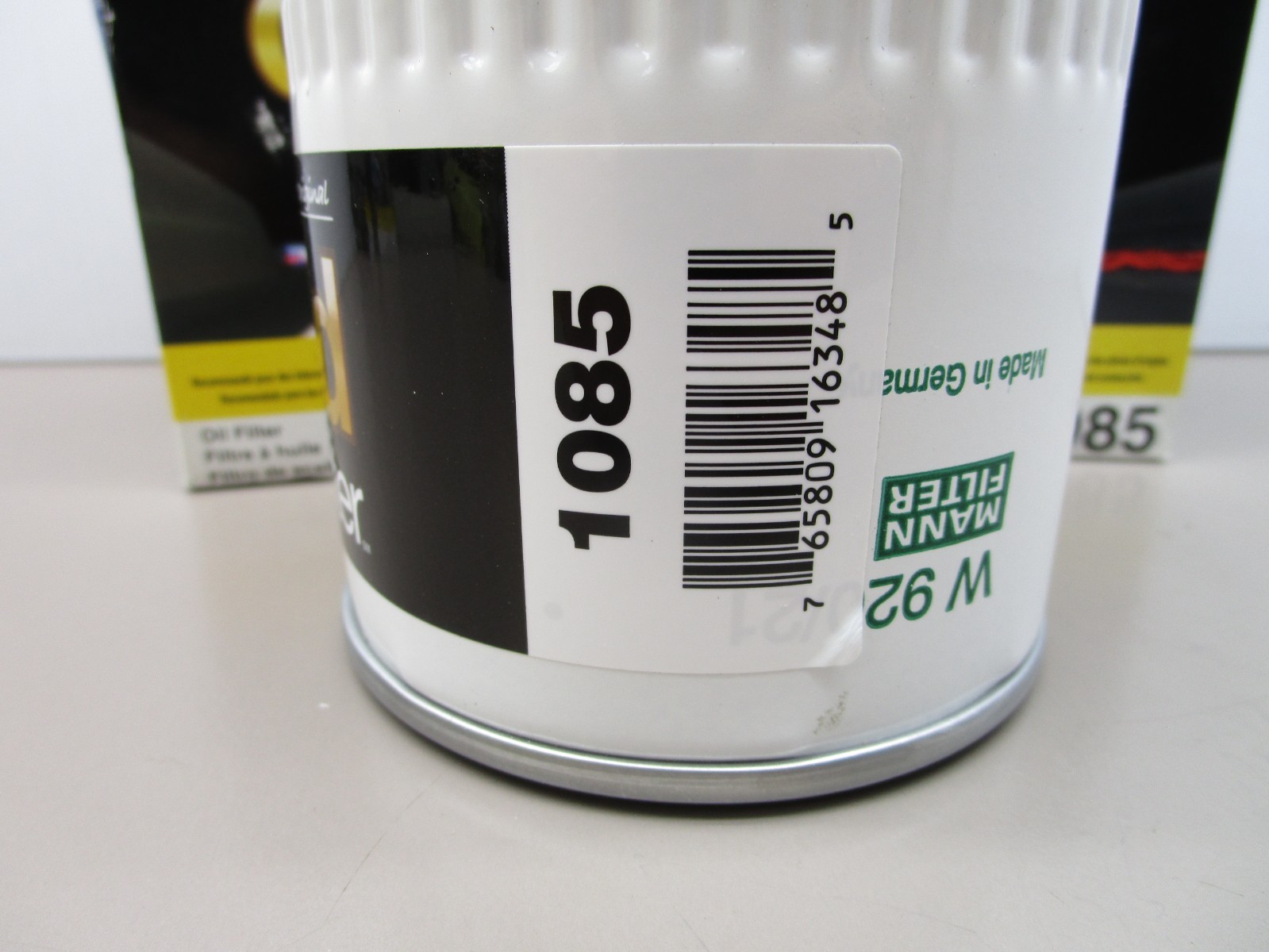 x2 Napa 1085 Engine Oil Filter