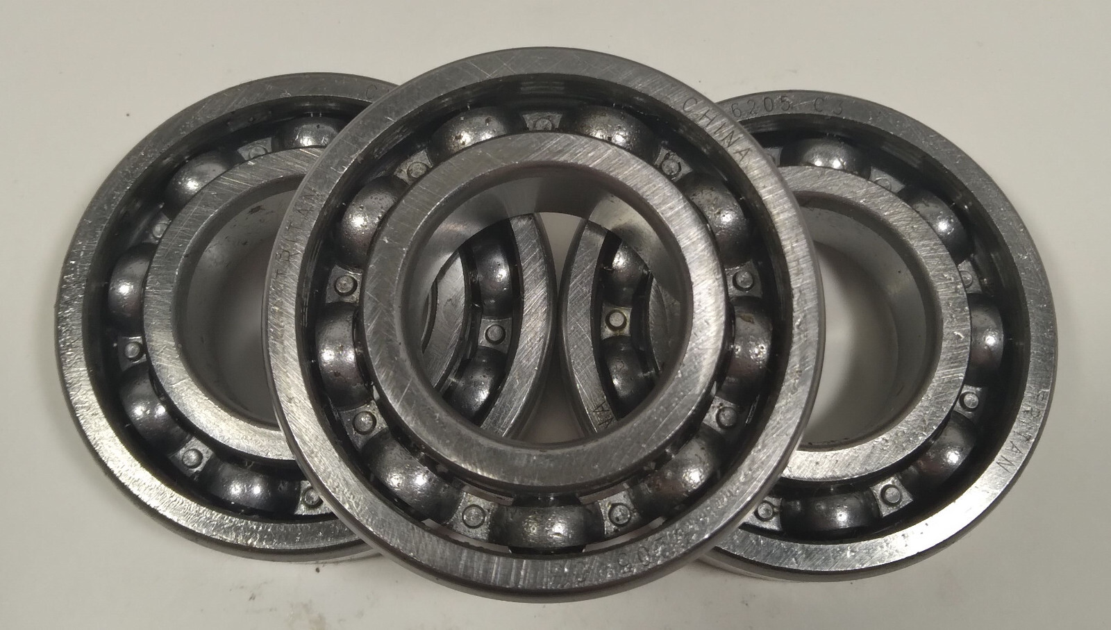 3 NEW TRITAN 6205 C3 RADIAL OPEN BALL BEARINGS NNB ***MAKE OFFER***