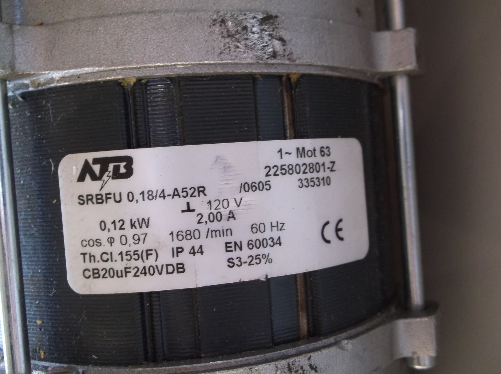 Hoerbiger ATB 4000325454 Motor Assembly 900.7883 225802801-Z *FREE SHIPPING*