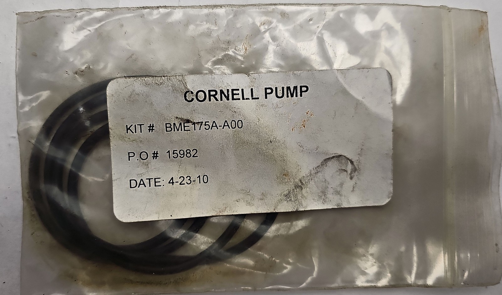 Cornell Pump BME 175A-A00 O-Ring – New OS ( maybe Incomplete)