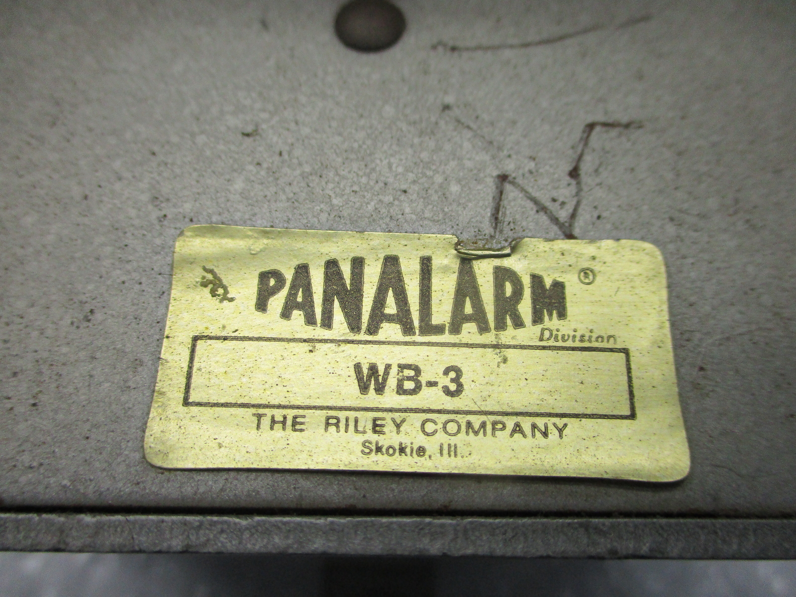 PANALARM WB-3 BASE NSNP