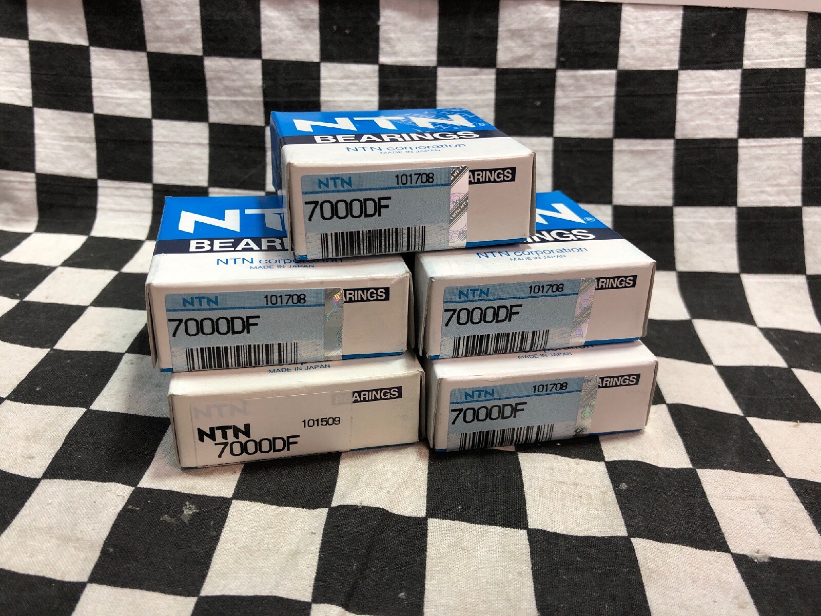 Lot Of 5 Boxes =10, NTN Angular Contact Ball Bearing, 7000DF, 101708 SHIPSAMEDAY