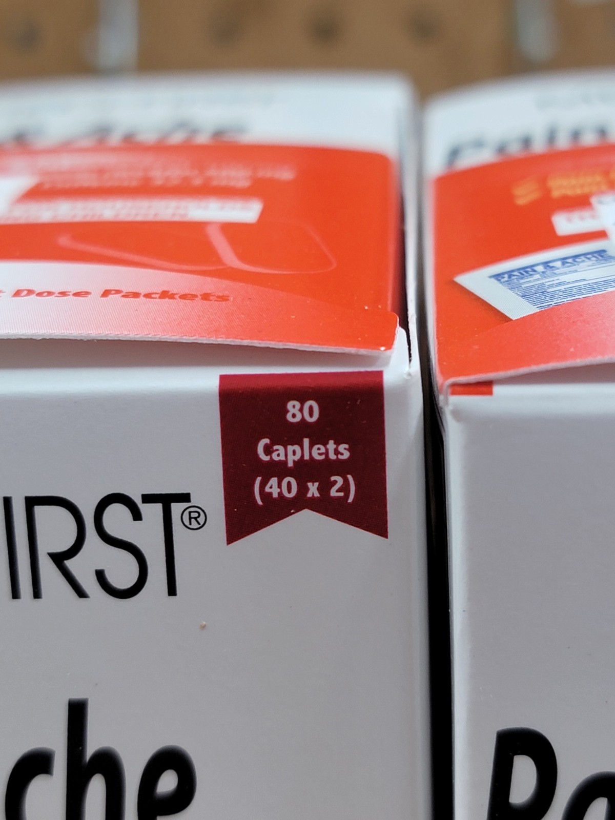 MEDI-FIRST 882180 Pain/Ache,500mg,5 Boxes, PK400. Exp 3/25, Great For Hangovers