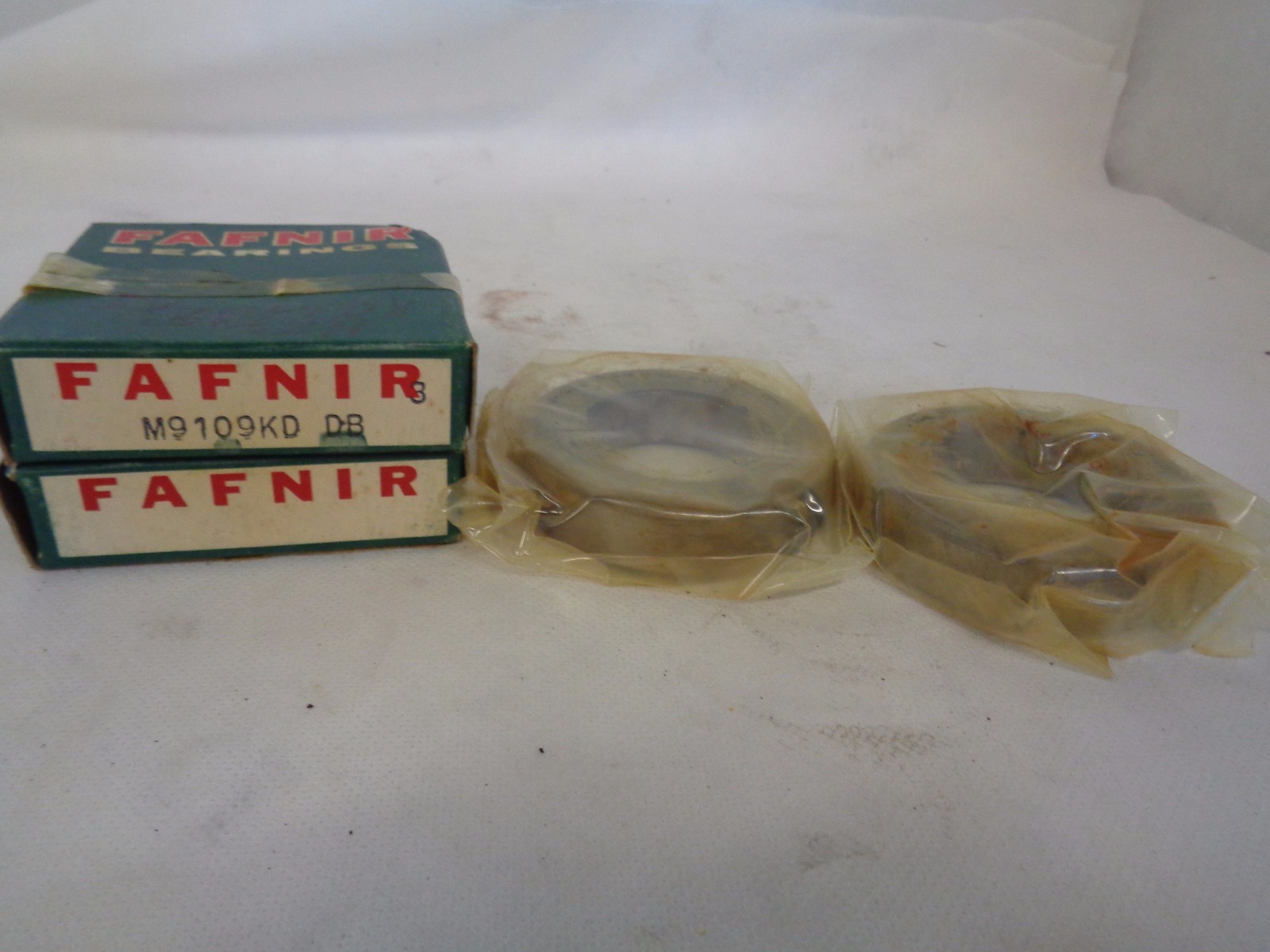 NEW SET OF 2 FAFNIR/BEARINGS M9109KD-DB M 9109KDDB BALL BEARING