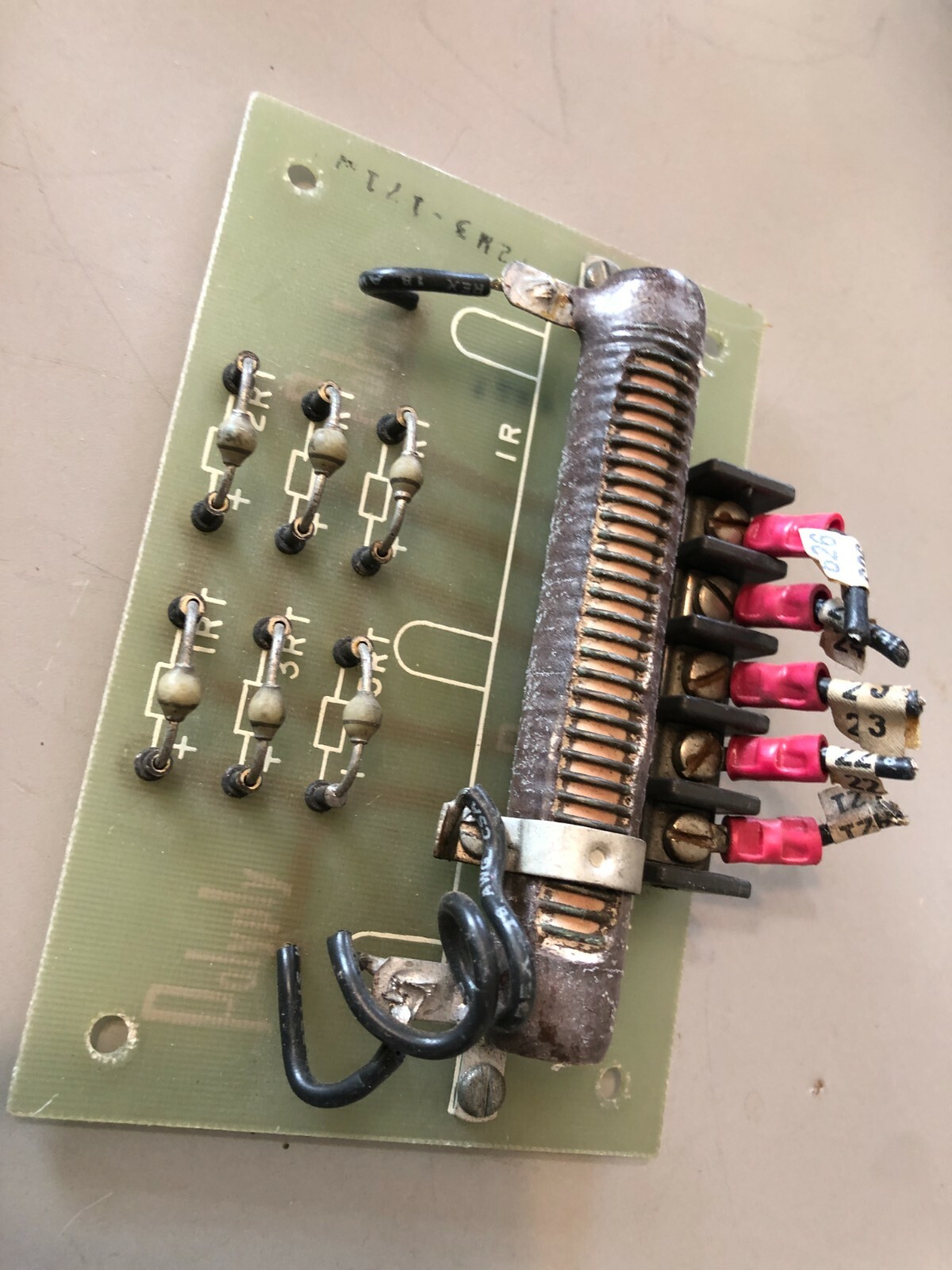 Electro-Flyte, Resistor Board, 11S01-00129-01