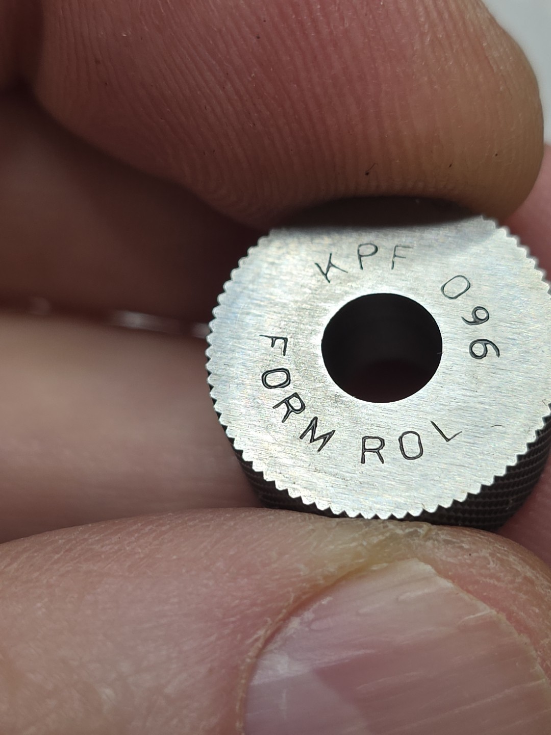 FORM ROL KNURLING WHEEL KPF 096 3/4″ X 3/8″ X 1/4″ NOS 1 WHEEL ONLY