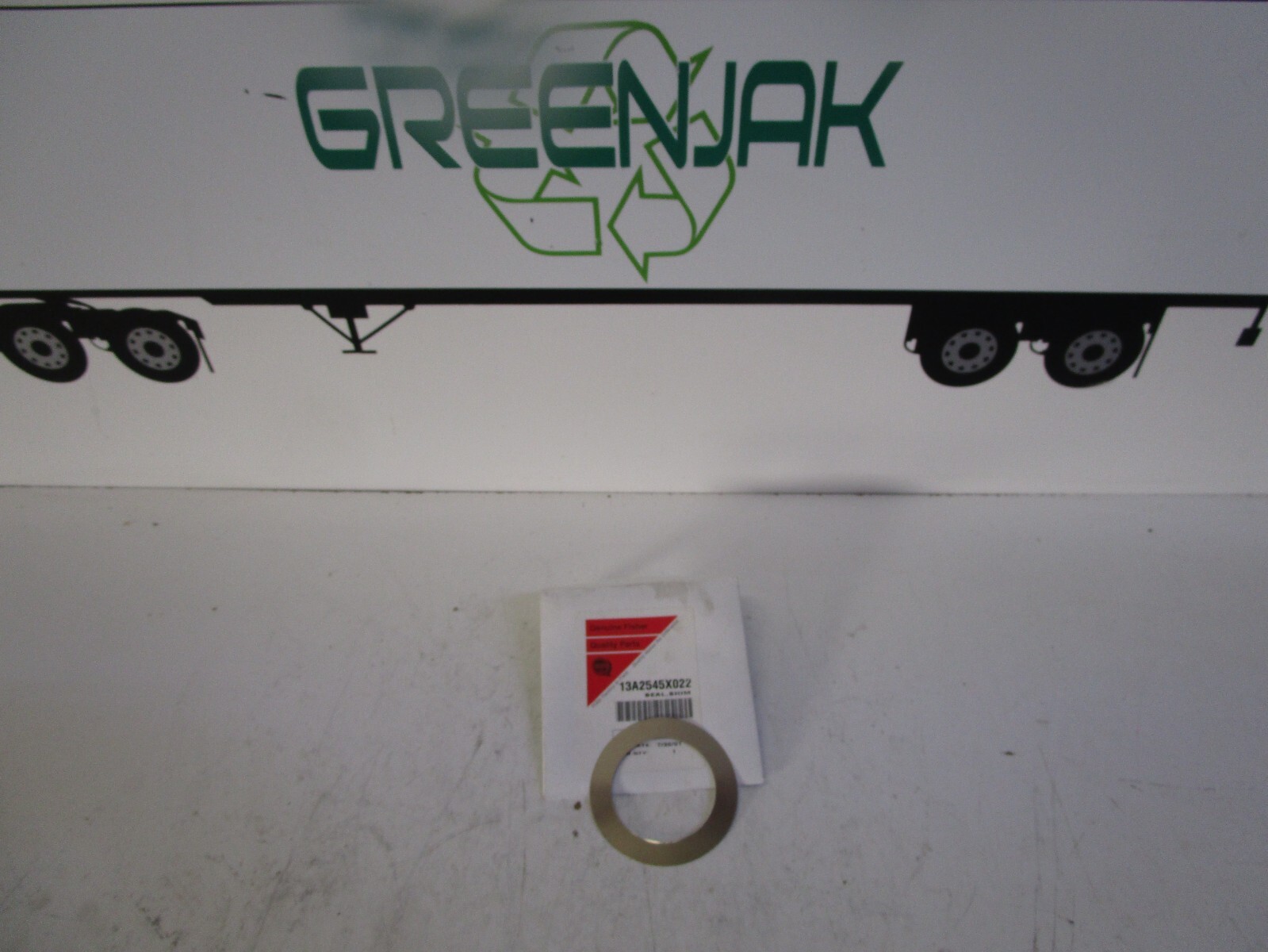 FISHER 13A2545X022 SEAL SHIM NEW OPEN BOX FREE SHIPPING!!!!!!!!!!!!!!!
