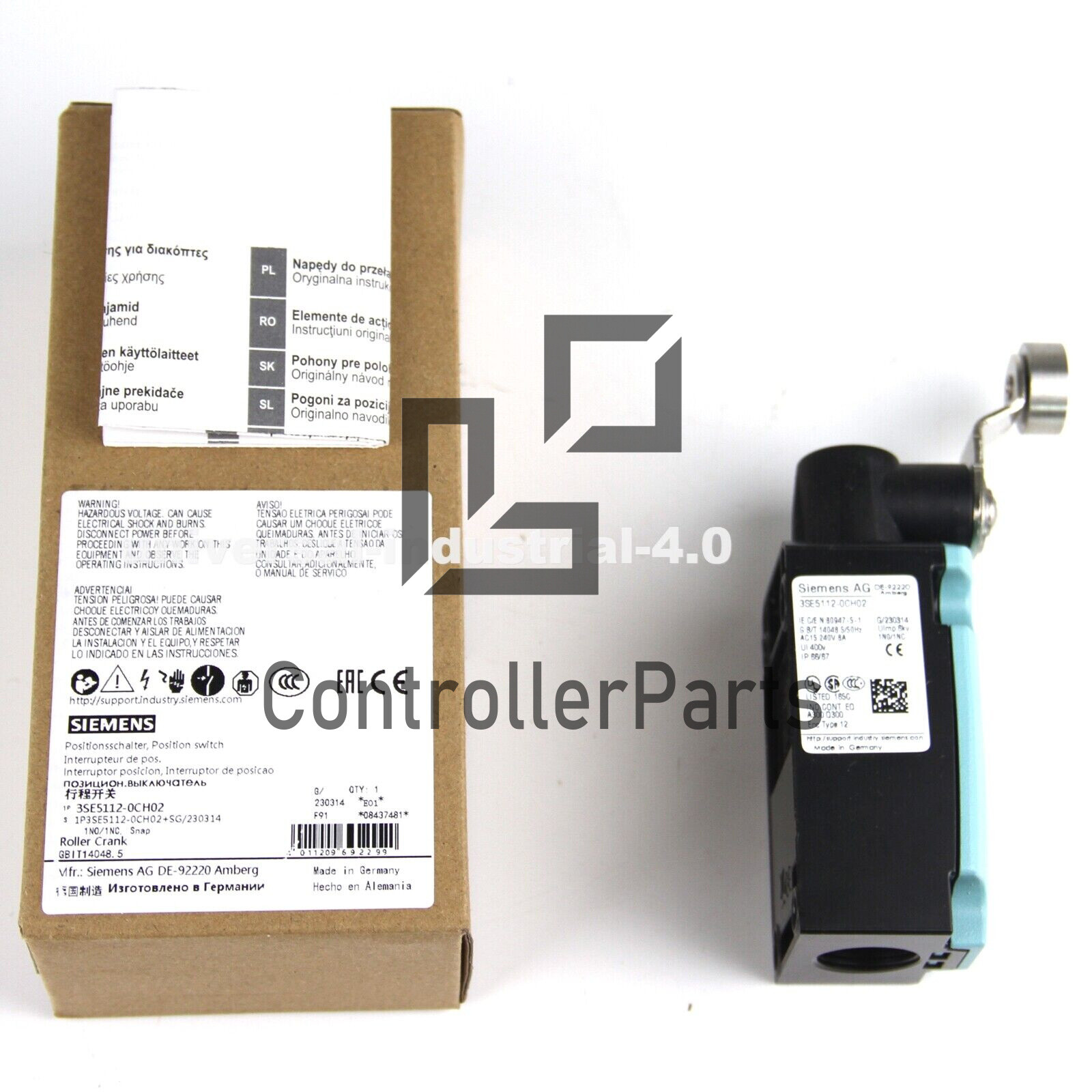 NEW 1PCS SIEMENS 3SE5112-0CH02 3SE51120CH02 Travel Switch
