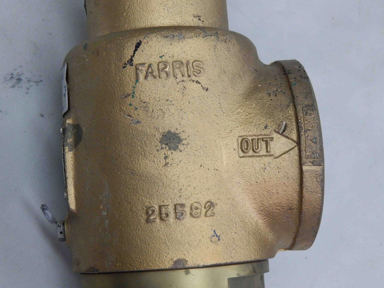 #49 Teledyne Farris 2856-PKD Pressure Safety Relief Valve 2×3 4720 lbs/hr