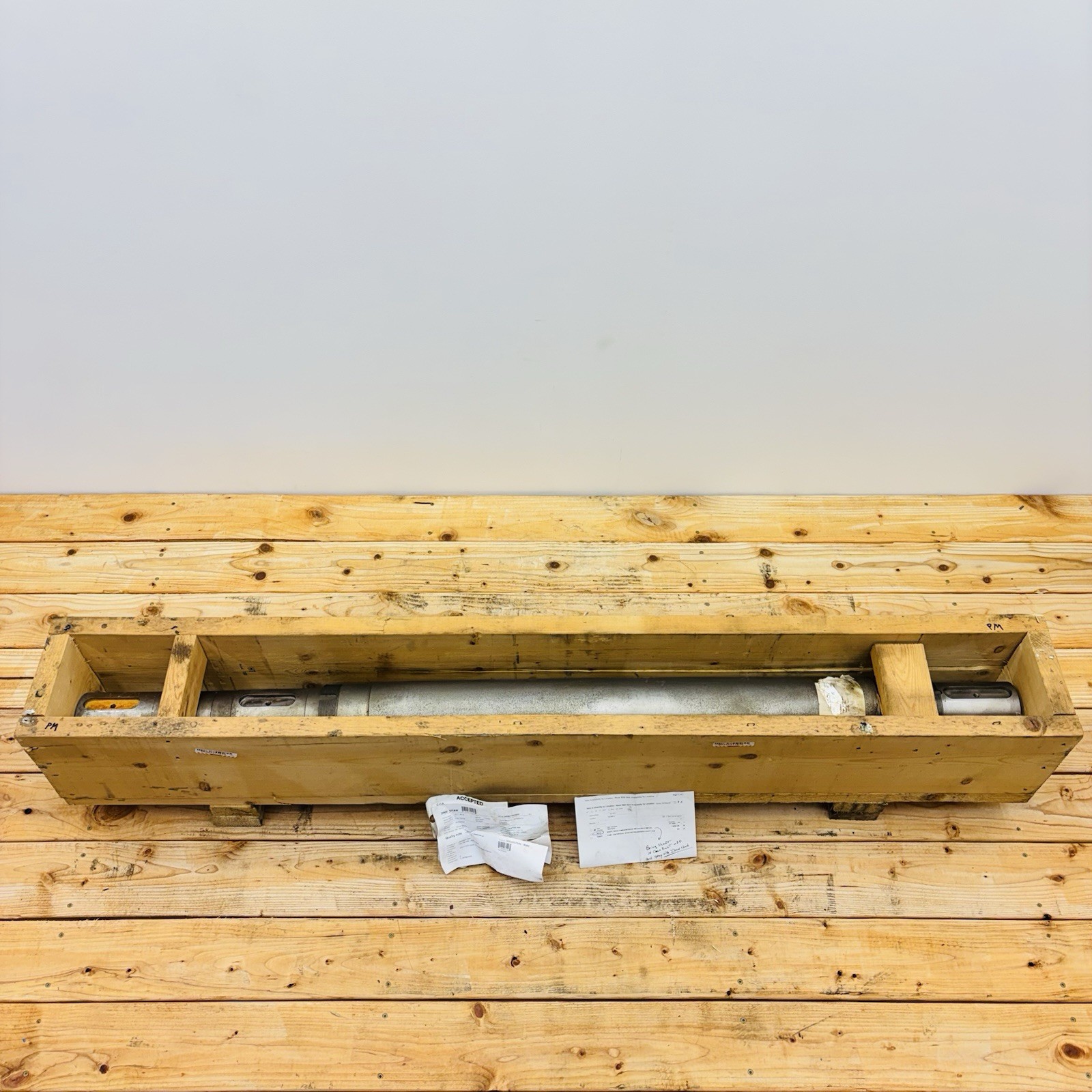 Voith CSM12 Combisorter Shaft 127×1663 Grade 4140 Class BC HTSR – New