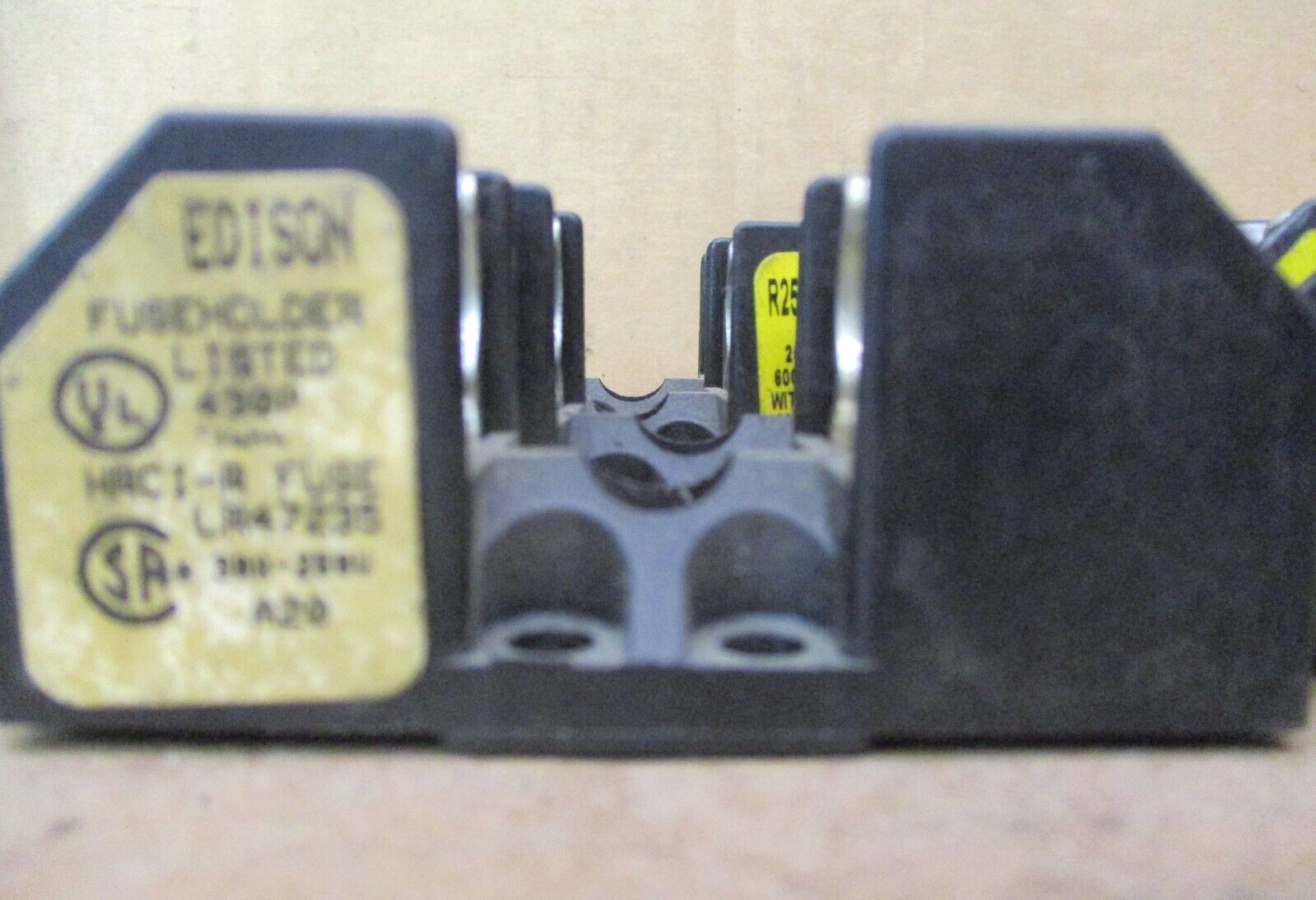 Buss R25030-1PR Edison HRCI-R Fuse Holders Lot of 8 Pieces 49992HM