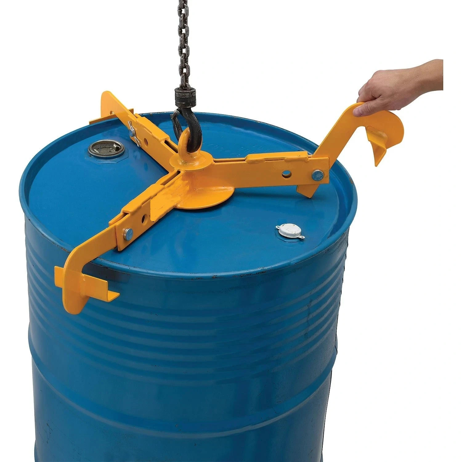 Industrial Open Closed Head Drum Lifter 793 Lb Capacity Bucket Clamp Fixture