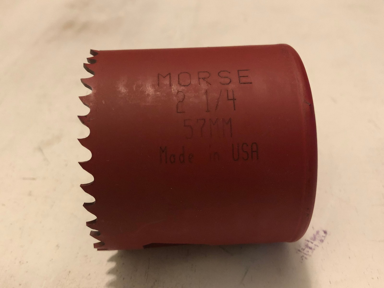 MK Morse 2-1/4” Advanced Bi-Metal Hole Saw Made in USA