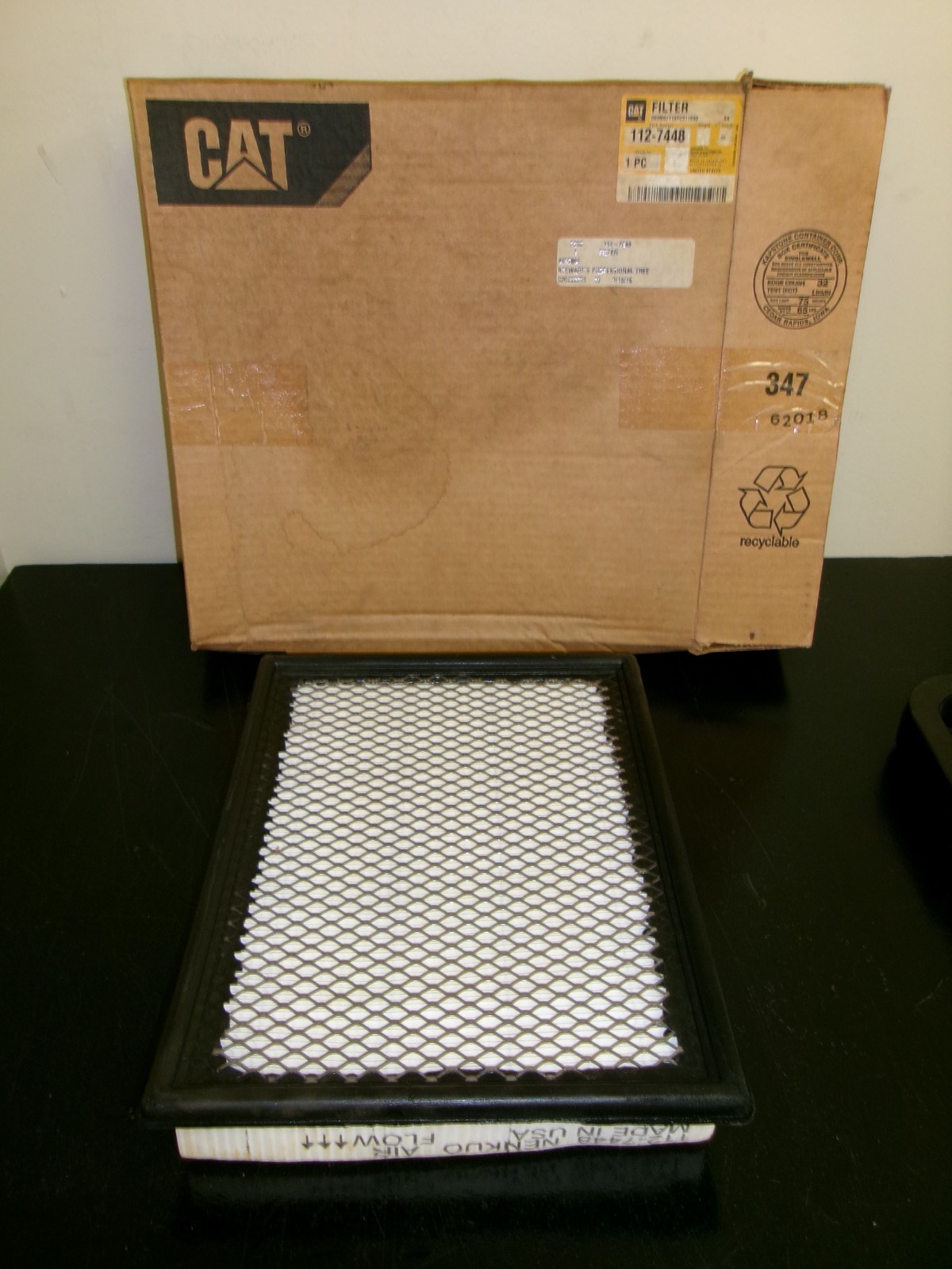 CAT Cabin Air Filter 112-7448 (MSRP) $23.34 – New, Old Stock