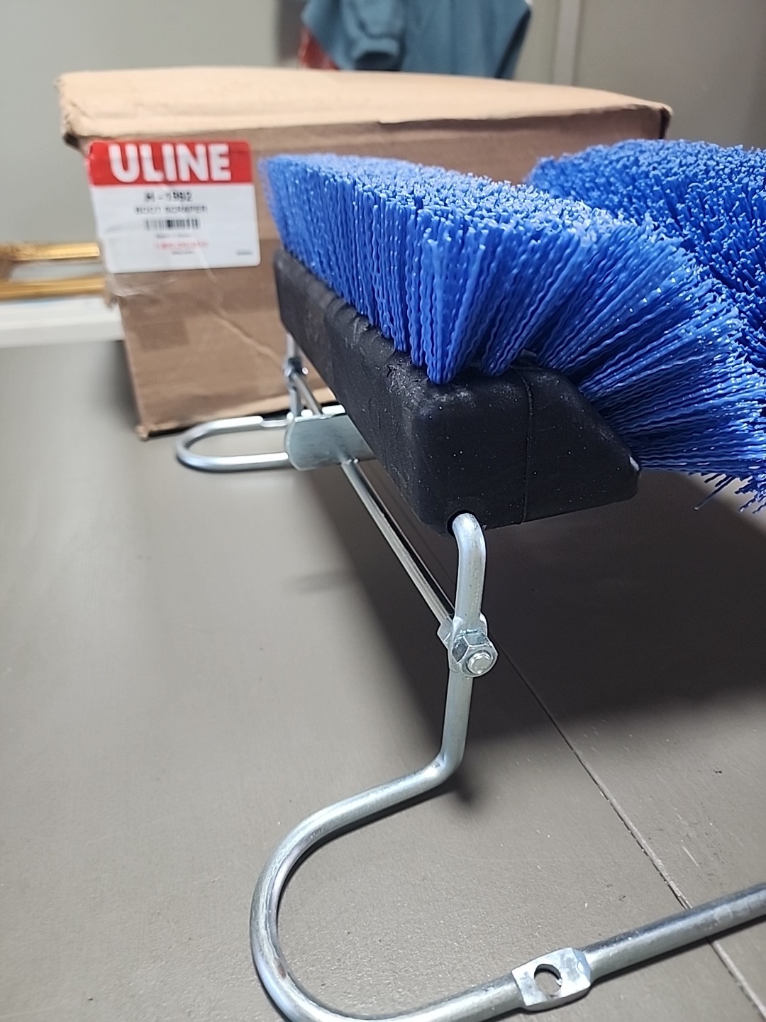 New Brand Name 4042414 16-1/2 Inches Length Blue Boot Brush