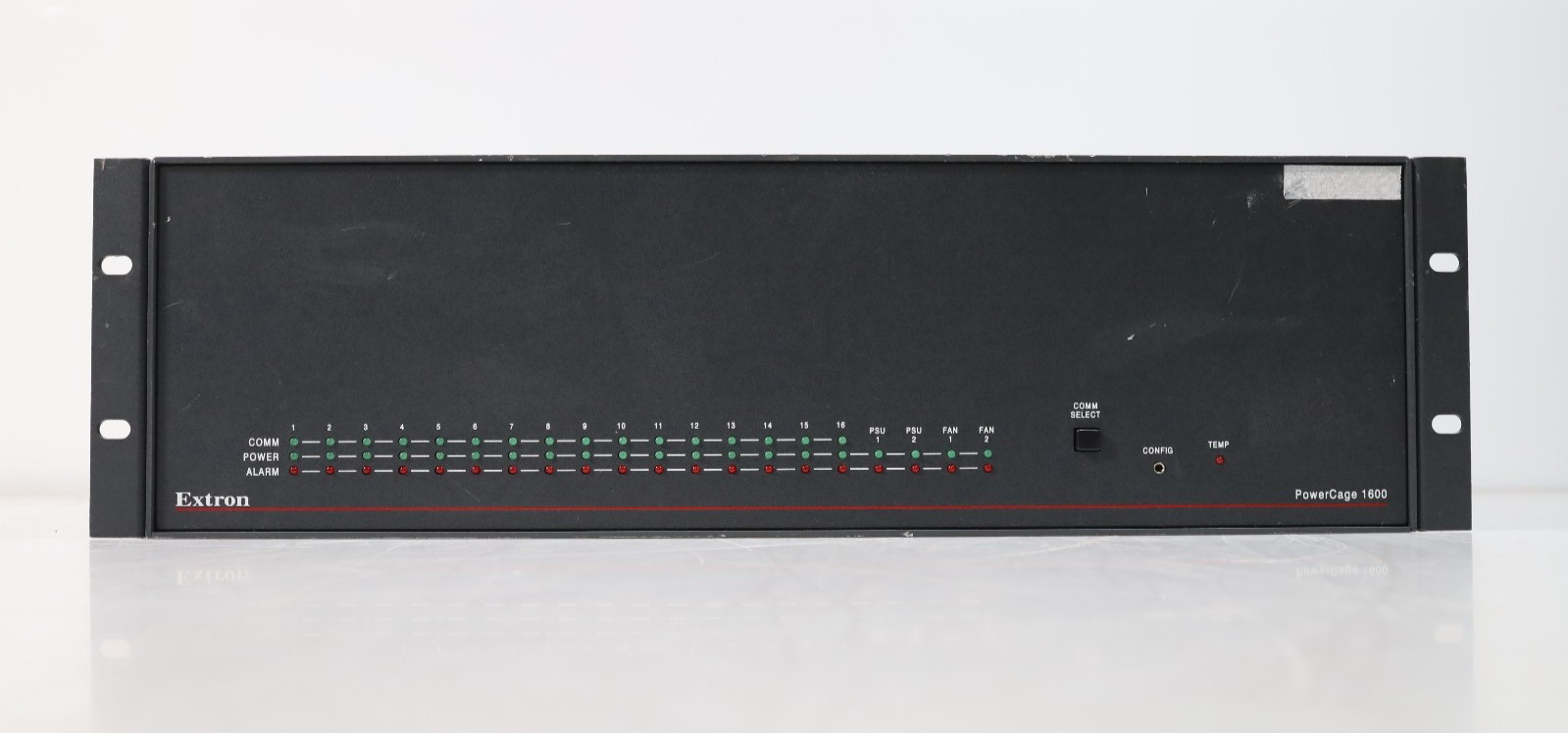 Extron PowerCage 1600 Enclosure Controller 16-Slot 3U Fiber Chassis