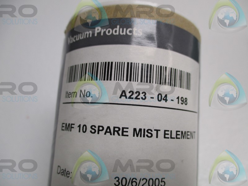 EDWARDS A223-04-198 SPARE MIST ELEMENT NSMP