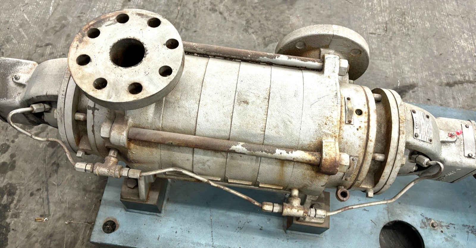 U.S. ELECTRICAL MOTORS 3 PHASE MOTOR WITH CARVER WKL50