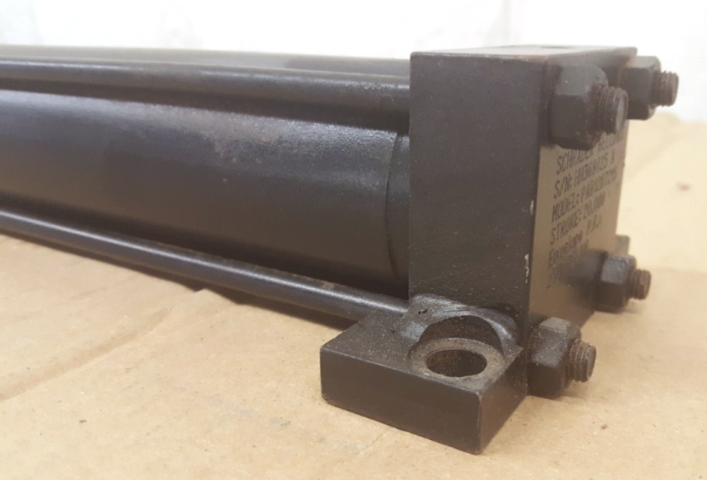 SCHRADER BELLOWS, PAB120721S 20.000, PA-2, 20″ STROKE, 2″ BORE, CYLINDER 250 PSI